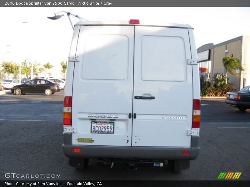 Arctic White / Gray 2006 Dodge Sprinter Van 2500 Cargo