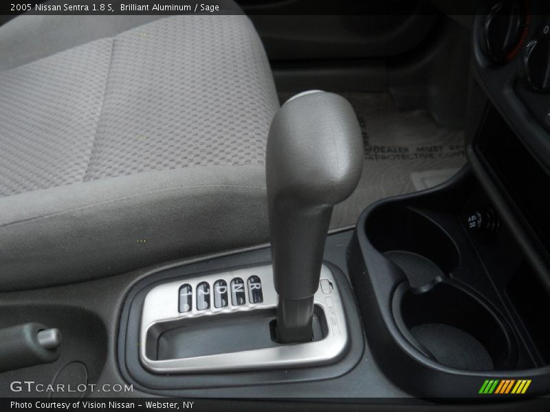 Brilliant Aluminum / Sage 2005 Nissan Sentra 1.8 S