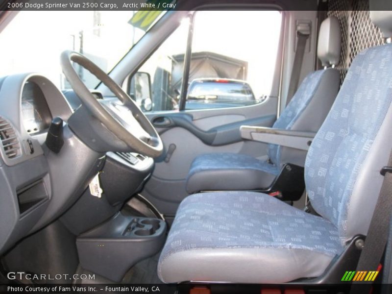  2006 Sprinter Van 2500 Cargo Gray Interior
