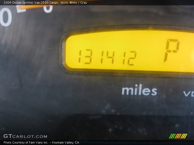 Arctic White / Gray 2006 Dodge Sprinter Van 2500 Cargo