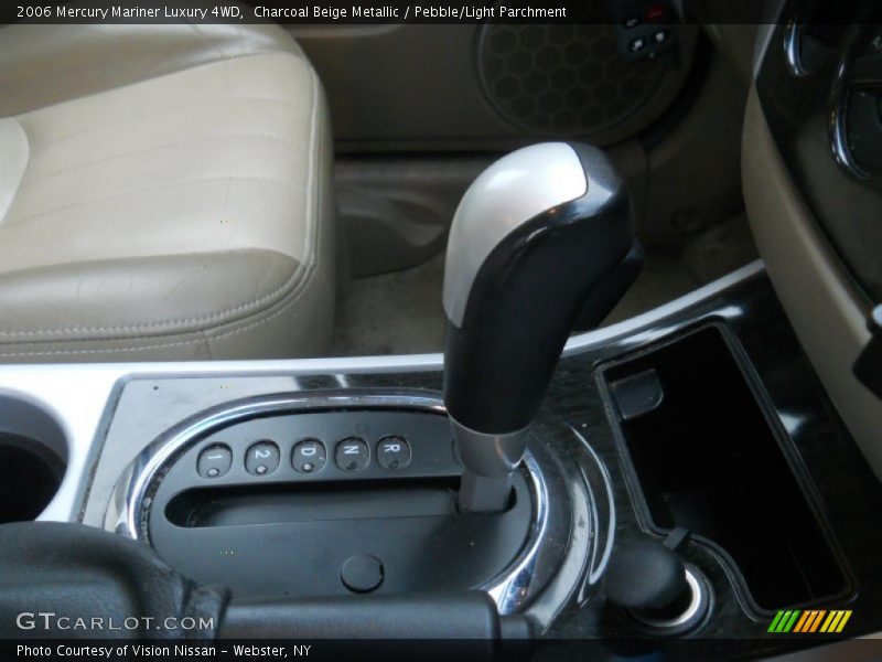 Charcoal Beige Metallic / Pebble/Light Parchment 2006 Mercury Mariner Luxury 4WD