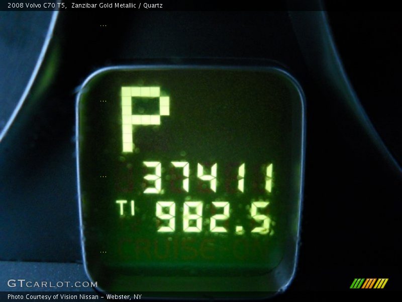 Zanzibar Gold Metallic / Quartz 2008 Volvo C70 T5