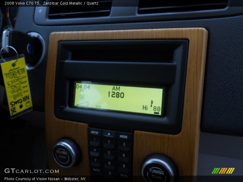 Zanzibar Gold Metallic / Quartz 2008 Volvo C70 T5