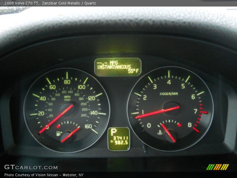 Zanzibar Gold Metallic / Quartz 2008 Volvo C70 T5