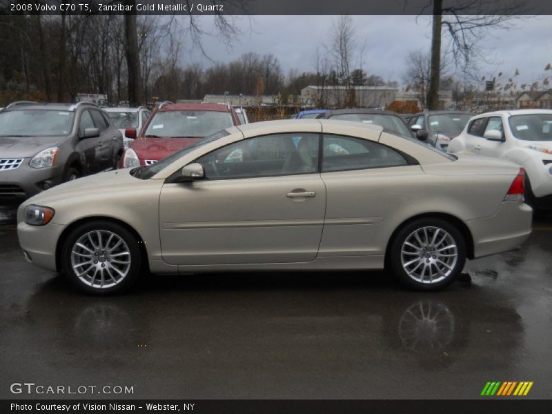 Zanzibar Gold Metallic / Quartz 2008 Volvo C70 T5