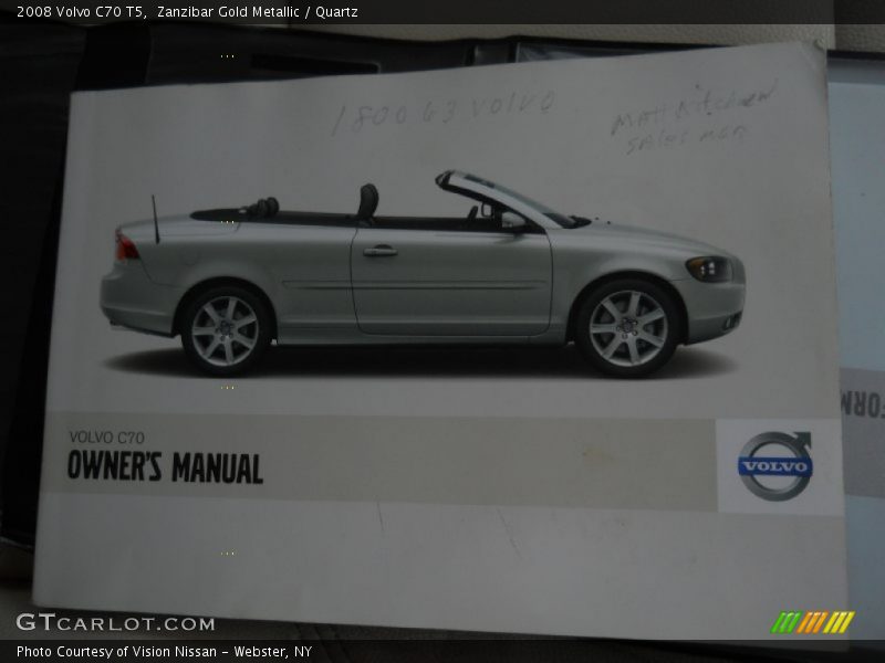 Zanzibar Gold Metallic / Quartz 2008 Volvo C70 T5