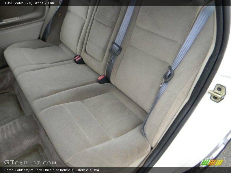 White / Tan 1998 Volvo S70
