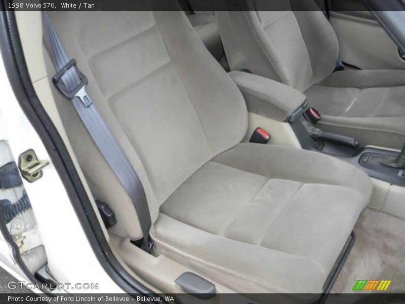 White / Tan 1998 Volvo S70