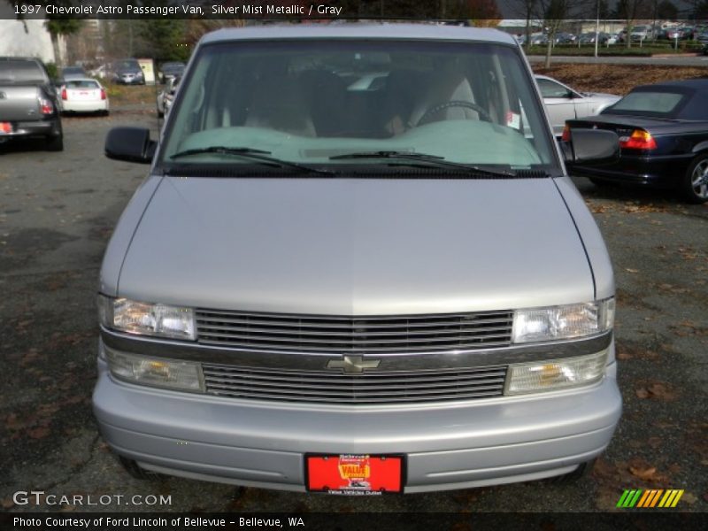 Silver Mist Metallic / Gray 1997 Chevrolet Astro Passenger Van
