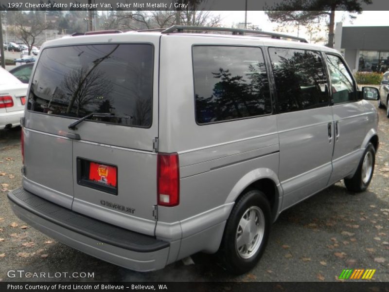 Silver Mist Metallic / Gray 1997 Chevrolet Astro Passenger Van