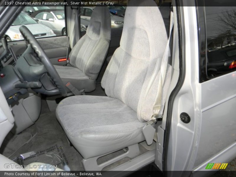 Silver Mist Metallic / Gray 1997 Chevrolet Astro Passenger Van