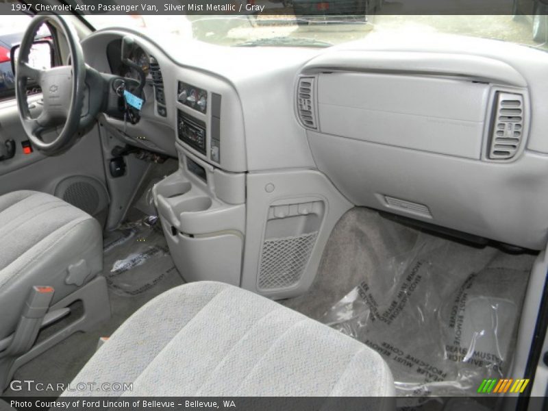 Silver Mist Metallic / Gray 1997 Chevrolet Astro Passenger Van
