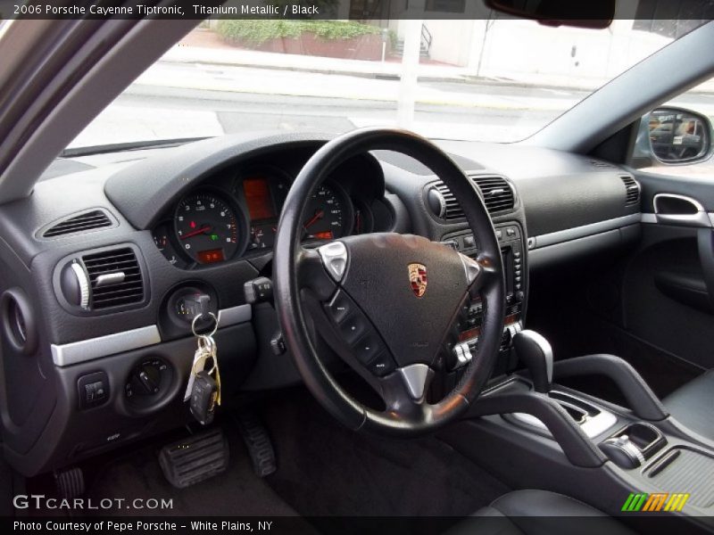 Titanium Metallic / Black 2006 Porsche Cayenne Tiptronic