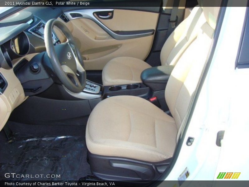  2011 Elantra GLS Beige Interior