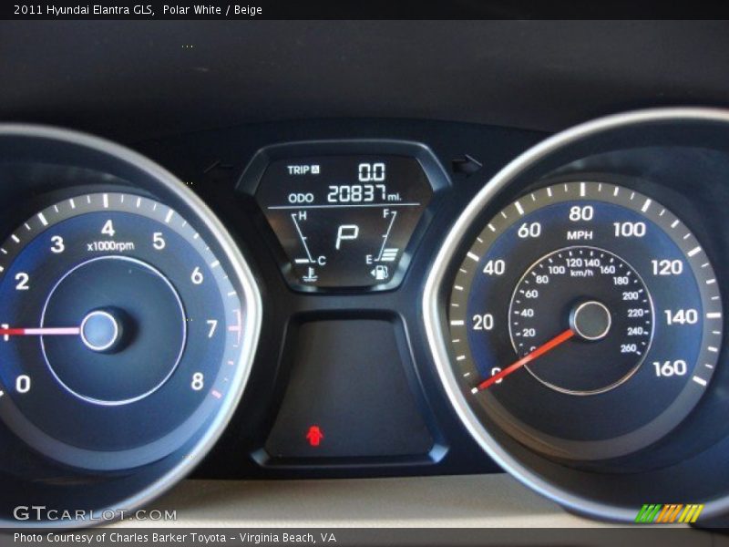  2011 Elantra GLS GLS Gauges