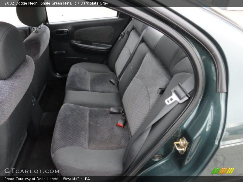 Shale Green Metallic / Dark Slate Gray 2002 Dodge Neon