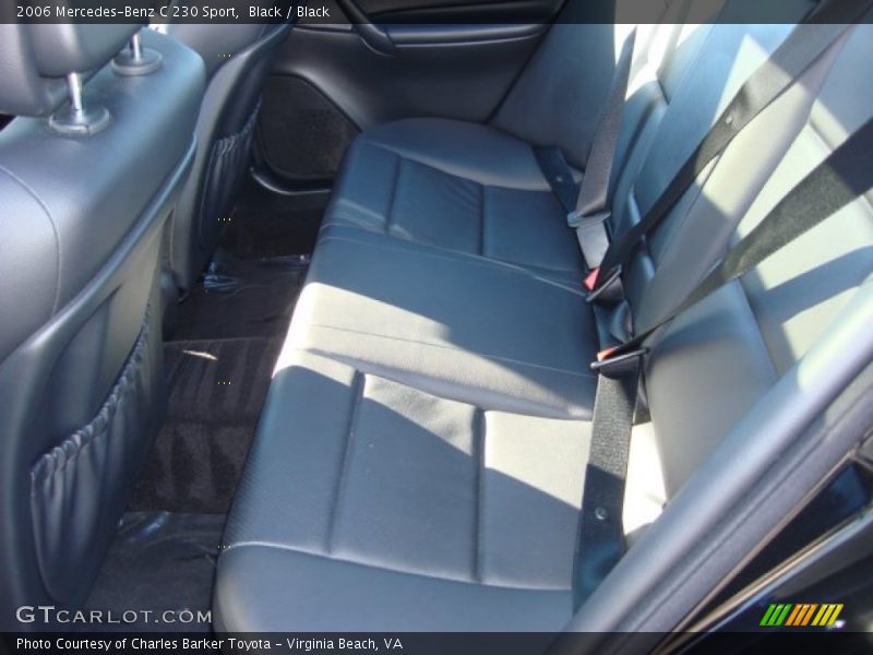 Black / Black 2006 Mercedes-Benz C 230 Sport