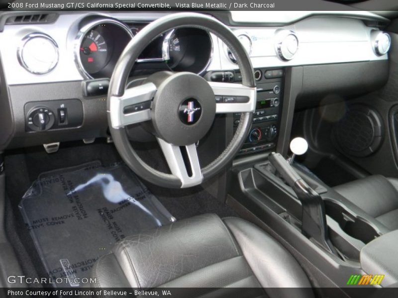 Dashboard of 2008 Mustang GT/CS California Special Convertible