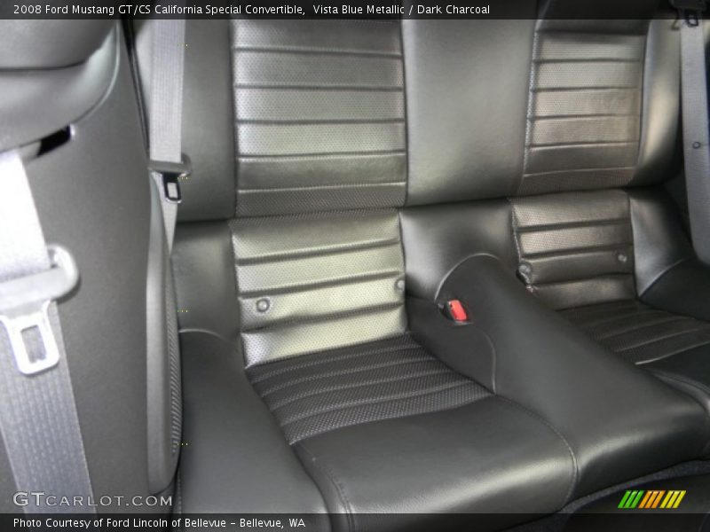 Vista Blue Metallic / Dark Charcoal 2008 Ford Mustang GT/CS California Special Convertible