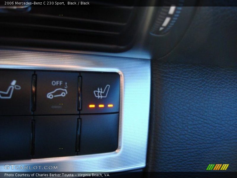 Black / Black 2006 Mercedes-Benz C 230 Sport
