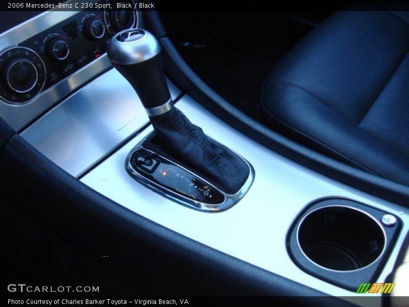 Black / Black 2006 Mercedes-Benz C 230 Sport