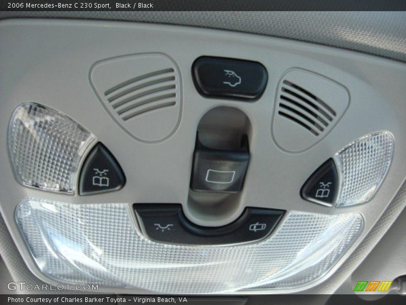 Black / Black 2006 Mercedes-Benz C 230 Sport
