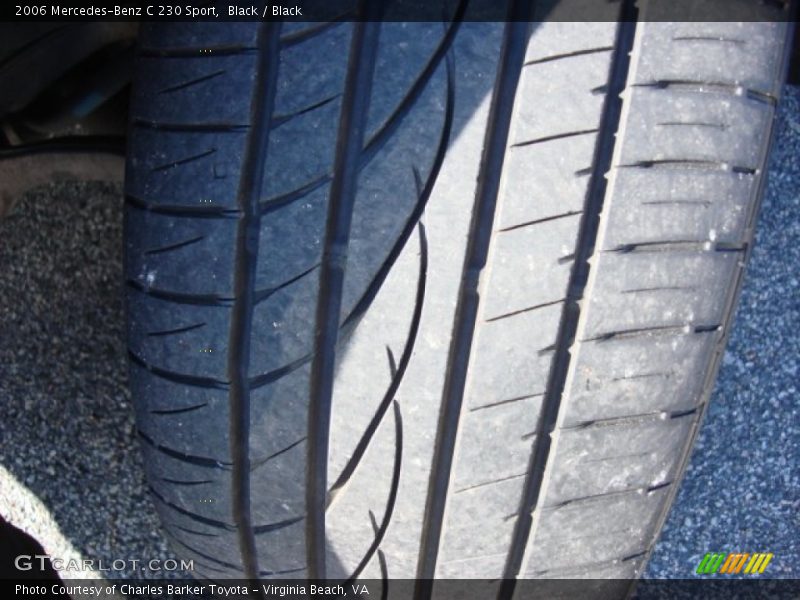 Black / Black 2006 Mercedes-Benz C 230 Sport