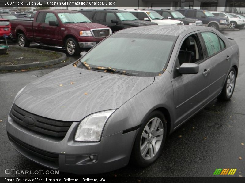Tungsten Grey Metallic / Charcoal Black 2007 Ford Fusion SE