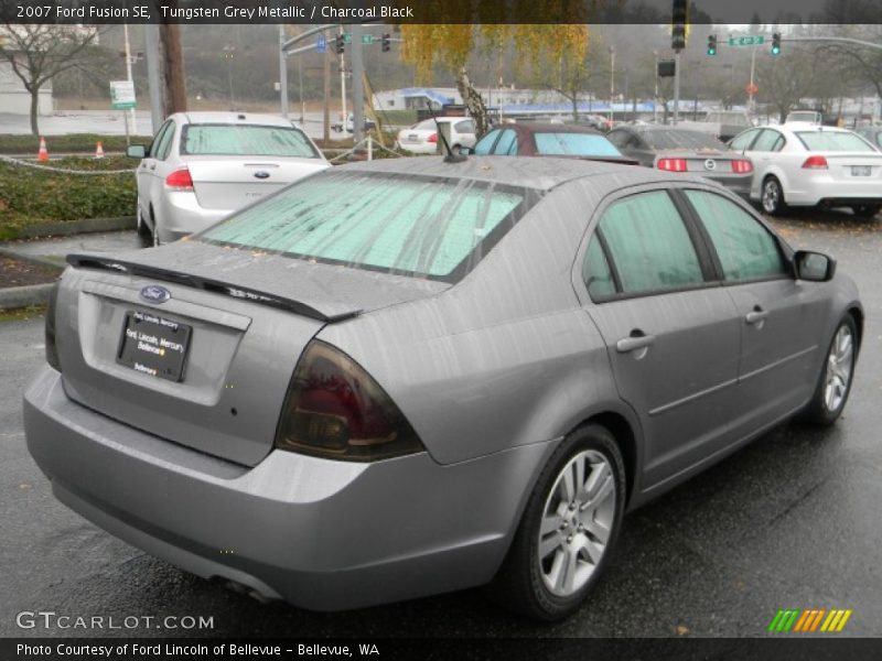 Tungsten Grey Metallic / Charcoal Black 2007 Ford Fusion SE