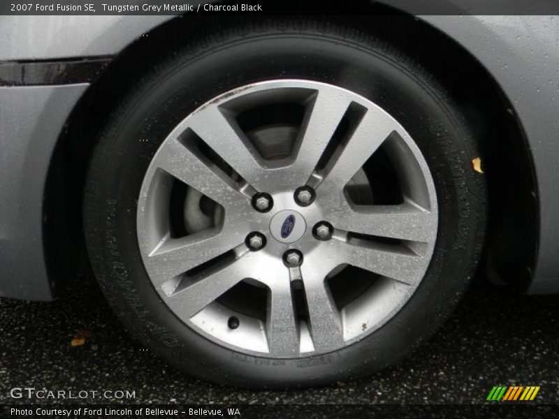 Tungsten Grey Metallic / Charcoal Black 2007 Ford Fusion SE