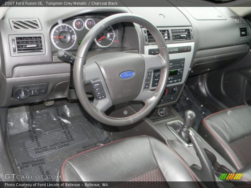 Tungsten Grey Metallic / Charcoal Black 2007 Ford Fusion SE