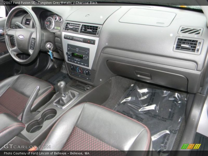 Tungsten Grey Metallic / Charcoal Black 2007 Ford Fusion SE