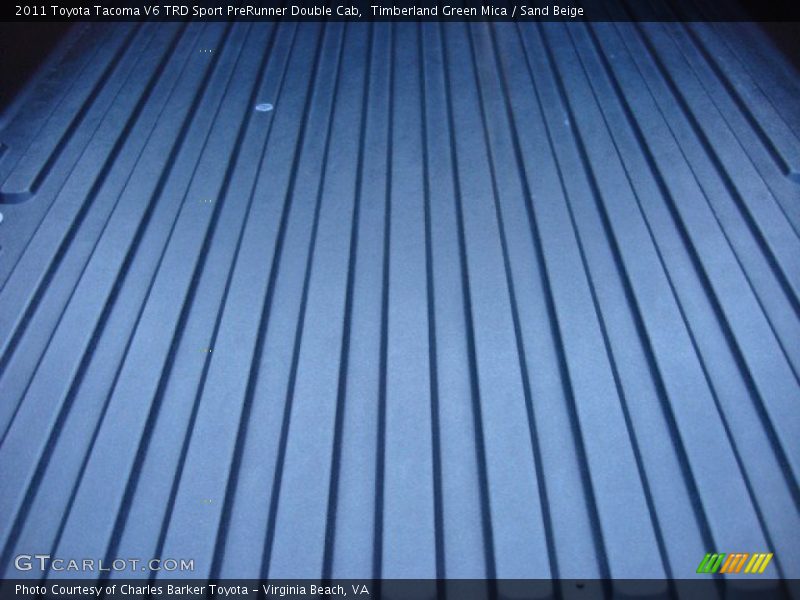 Timberland Green Mica / Sand Beige 2011 Toyota Tacoma V6 TRD Sport PreRunner Double Cab