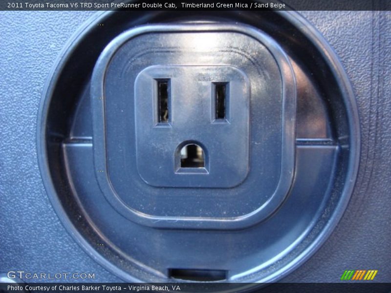 Timberland Green Mica / Sand Beige 2011 Toyota Tacoma V6 TRD Sport PreRunner Double Cab