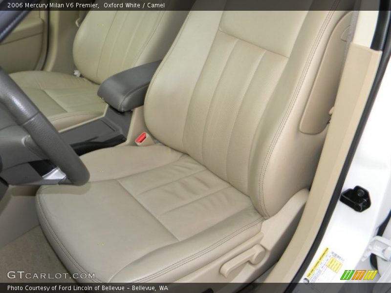 Oxford White / Camel 2006 Mercury Milan V6 Premier