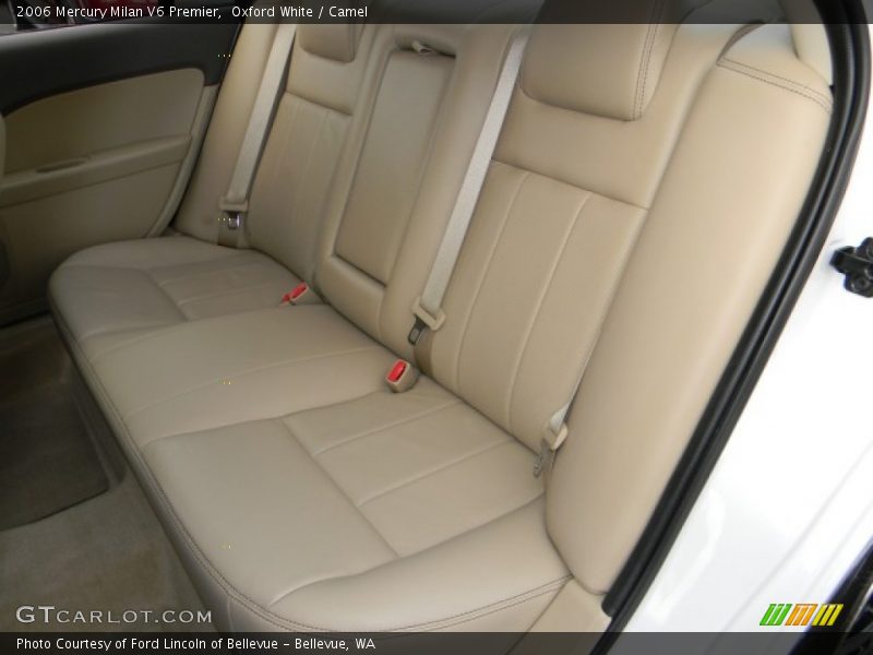 Oxford White / Camel 2006 Mercury Milan V6 Premier