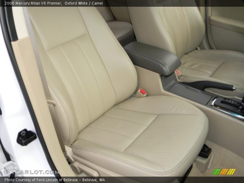 Oxford White / Camel 2006 Mercury Milan V6 Premier