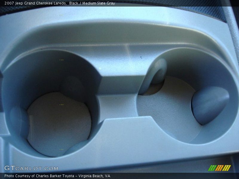 Black / Medium Slate Gray 2007 Jeep Grand Cherokee Laredo