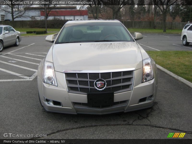 Gold Mist / Cashmere/Cocoa 2009 Cadillac CTS 4 AWD Sedan