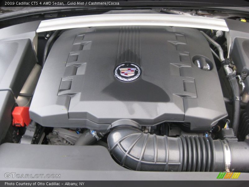 Gold Mist / Cashmere/Cocoa 2009 Cadillac CTS 4 AWD Sedan