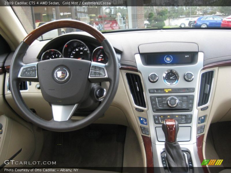 Gold Mist / Cashmere/Cocoa 2009 Cadillac CTS 4 AWD Sedan