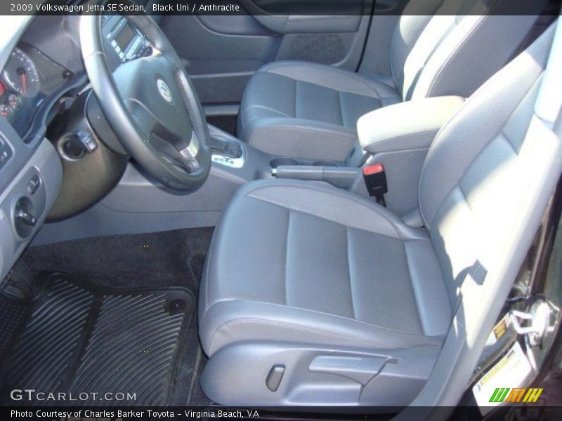 Black Uni / Anthracite 2009 Volkswagen Jetta SE Sedan