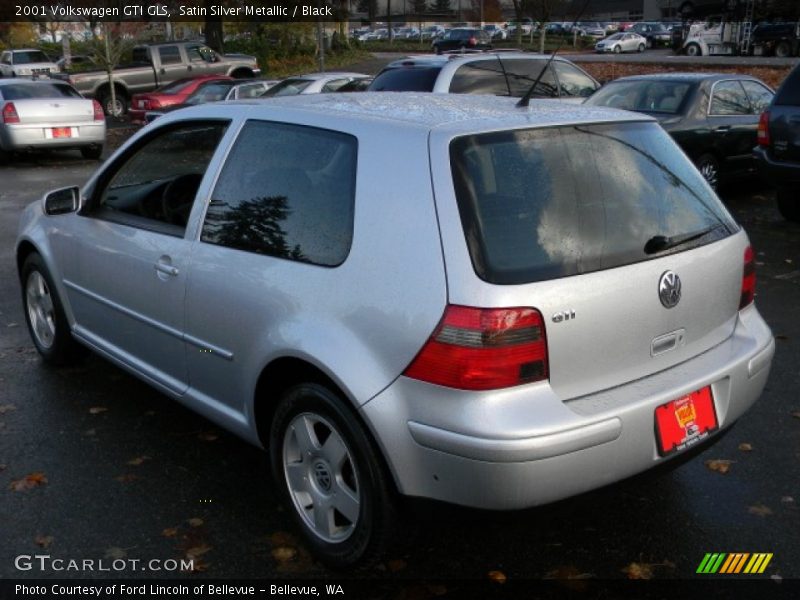 Satin Silver Metallic / Black 2001 Volkswagen GTI GLS