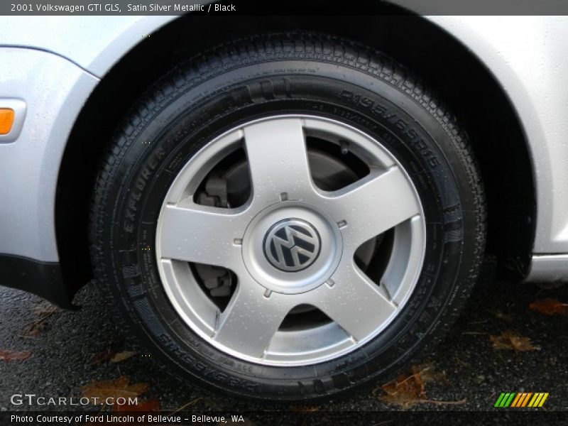 Satin Silver Metallic / Black 2001 Volkswagen GTI GLS