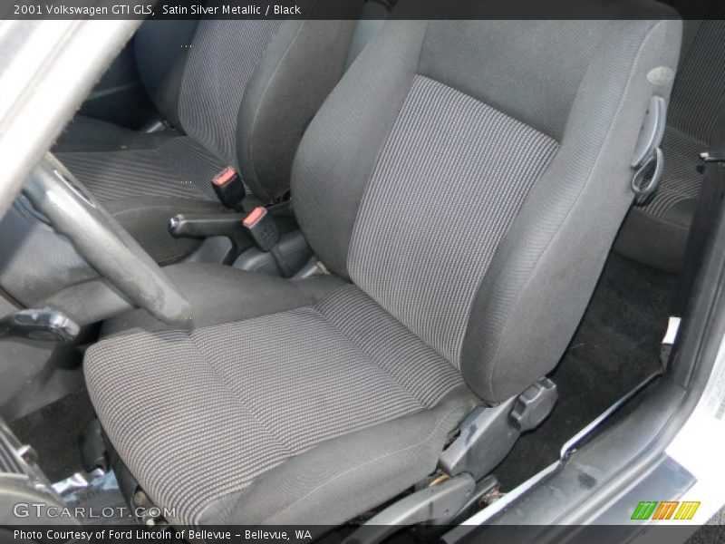 Satin Silver Metallic / Black 2001 Volkswagen GTI GLS