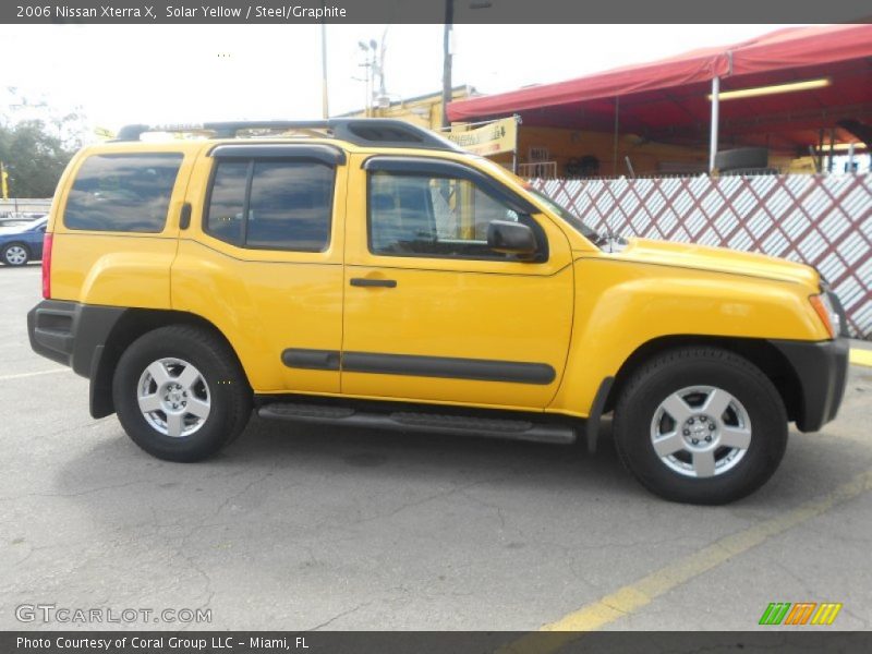 Solar Yellow / Steel/Graphite 2006 Nissan Xterra X
