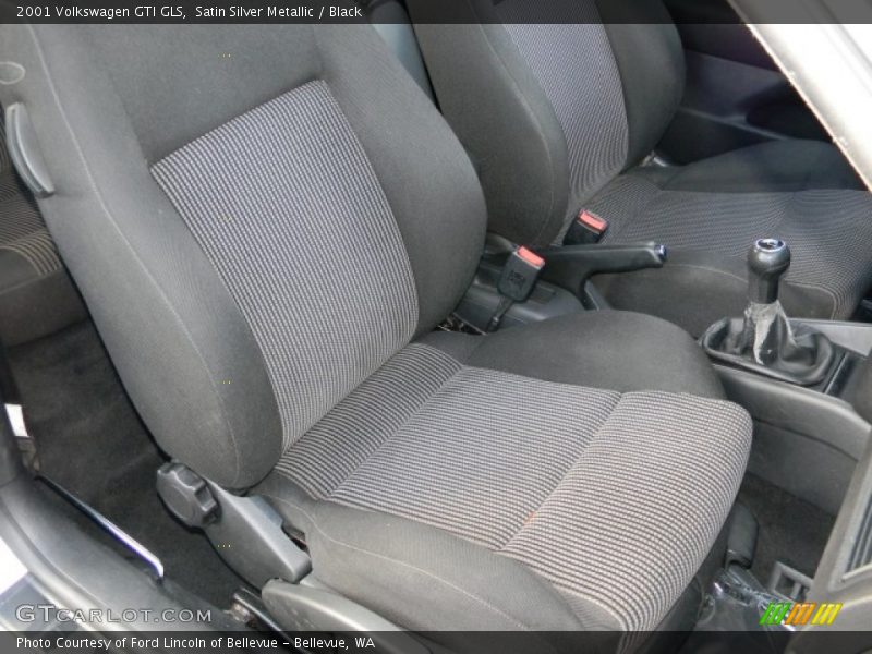 Satin Silver Metallic / Black 2001 Volkswagen GTI GLS