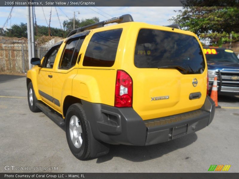 Solar Yellow / Steel/Graphite 2006 Nissan Xterra X