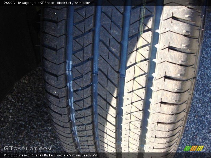 Black Uni / Anthracite 2009 Volkswagen Jetta SE Sedan