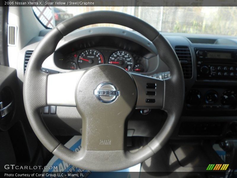 Solar Yellow / Steel/Graphite 2006 Nissan Xterra X